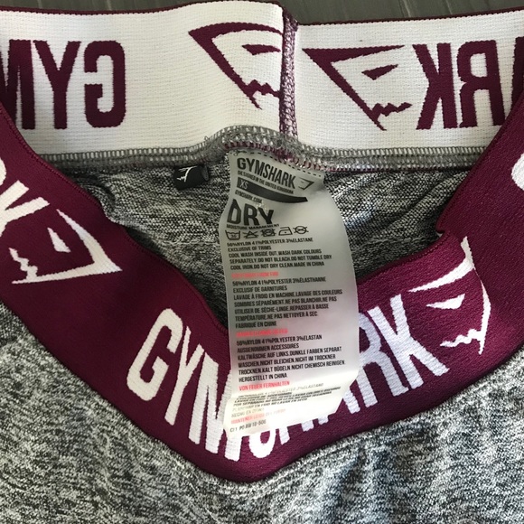 Gymshark Flex Leggings in Burgundy in XSMALL - Picture 12 of 16